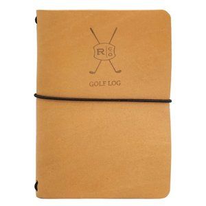 NWOT Rustico Refillable Golf Log Leather Journal